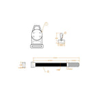 3-in-1 Universal Digital Multimeter Portable Magnetic Lanyard