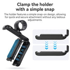 AMagisn Selfie Stick Hanger Action Camera Backpack Quick Attachment for Insta360 / DJI / GoPro