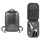 For DJI RS 4 Mini Large Capacity Waterproof Handheld Stabilizer PC Hard Shell Backpack, Carbon Fiber, Brushed