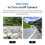 TELESIN T13 60m Sports Camera Wireless Bluetooth Remote Control For GoPro HERO13 Black /12 Black /11 Black /10 Black /9 Black /8 Black /Max