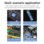 MaAnt DR-03 100pcs /Box Insulating Thermal Conductive Silicone Spacer CPU Thermal Spacer
