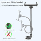 Car Suction Cup Extended Hose Universal Cell Phone Tablet Holder