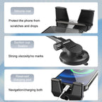 Car Suction Cup Extended Hose Universal Cell Phone Tablet Holder