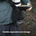 PGYTECH DSLR Camera Crossbody Waist Triangle Bag