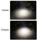 DC 12V-80V Forklift LED High Brightness Front Working Headlight, 4 Inches 9 Beads, 4 Inches 16 Beads