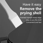 Cell Phone Repair Non-Magnetic Stainless Steel Scraper Removal Tablet Paste Stirring BGA Pry Bar Degumming Tool, M-068