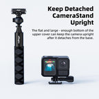 aMagisn Mini Quick Release Mount for Sports Cameras, 2-claw Base+1/4 Inch Cover, 2-claw Base+3-claw Cover, 1/4 Inch Base + 1/4 Inch Cover, 1/4 Inch Base+3-claw Cover, 2-claw Main Body, 1/4 Inch Main Body, 1/4 Upper Cover, 3-claw Upper Cover