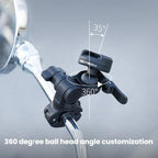 PGYTECH Motorcycle Rearview Mirror Quick Release Bracket