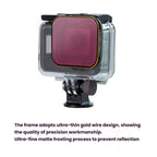 For GoPro 5/6 PGYTECH Deep Diving Snorkeling Filter Waterproof Case