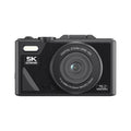 W1 5K HD Digital Camera 75MP 18X Digital Zoom WiFi Video Recorder With Flip Screen, W1 Black, W1 White