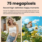 W1 5K HD Digital Camera 75MP 18X Digital Zoom WiFi Video Recorder With Flip Screen, W1 Black, W1 White