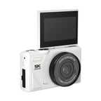 W1 5K HD Digital Camera 75MP 18X Digital Zoom WiFi Video Recorder With Flip Screen, W1 Black, W1 White