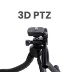 YUNTENG 3280 Octopus Tripod With 3-Way Pan Head Camera Phone Holder, 3280