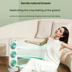Simple Triple Turbine Design Fan Large Wind Desktop USB Charging Portable Home Outdoor Dormitory Fan