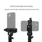 YUNTENG 1288 Adjustable 50 Inch Aluminum Alloy Selfie Stick With Bluetooth Remote Control For Smartphones & Cameras