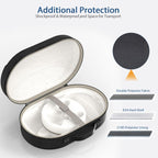For Meta Quest 3 VR Glasses Storage Case EVA Anti-Pressure Hard Shell Storage Bag