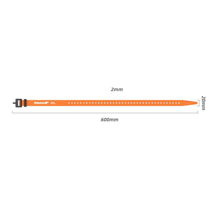 Rhinowalk SK600 60cm Multifunctional Silicone Elastic Straps DIY Tent Straps