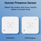 Human Presence Sensor Millimeter Wave Radar Detection Built-in Illuminance Sensor, Tuya WiFi Square, Tuya WiFi Round, Tuya Zigbee Square, Tuya Zigbee Round