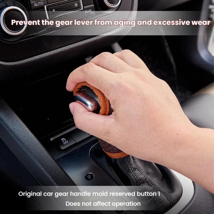 Universal Car Gearshift Cover Interior Accessories, T-type Black Red, T-type Black, T-type Coffee, T-type Gray, T-type Beige, T-type Beige Brown, Manual Transmission Brown, Manual Transmission Black Red, Manual Transmission Black                       ...