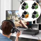 High Precision Adjustable Hall Electromagnetic Joystick IC Rocker Accessories, 2pcs For PS5, 2pcs For PS4, 2pcs For XBOX, 2pcs For NS Pro