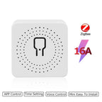 Smart Switch DIY Breaker 2 Way Control Voice Control, Compatible Tuya Zigbee 16A, Compatible eWeLink Zigbee 16A