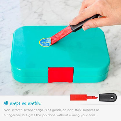 2 In 1 Cleaning Scraper Sticker Tool Household Cleaning Scrubber