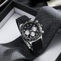 Dulunwe 30m Waterproof Luminous Fully Automatic Mechanical Watch