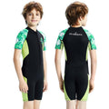 DIVE & SAIL 2.5MM Children Warm Wetsuit Short Sleeve One-piece Thickened Swimsuit, S, M, L, XL, XXL