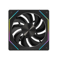 4RS 12cm Computer  Case Fan with Infinity Mirror ARGB Thermal Control & Ultra Quiet Cooling