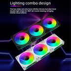 Prism 4RRO Computer Case Fan 12cm ARGB Sync PWM Quiet Cooling Fan