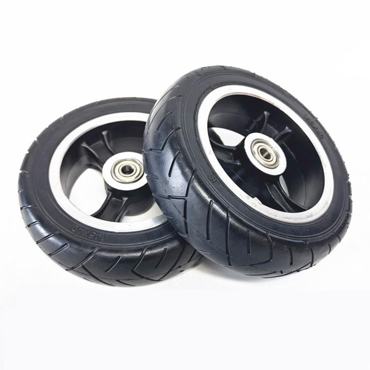 6 inch Electrical Scooter Rear Wheel Solid Explosion Proof Whole Wheel Assembly Tire, 145 x 40 8mm