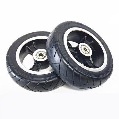 6 inch Electrical Scooter Rear Wheel Solid Explosion Proof Whole Wheel Assembly Tire, 145 x 40 8mm