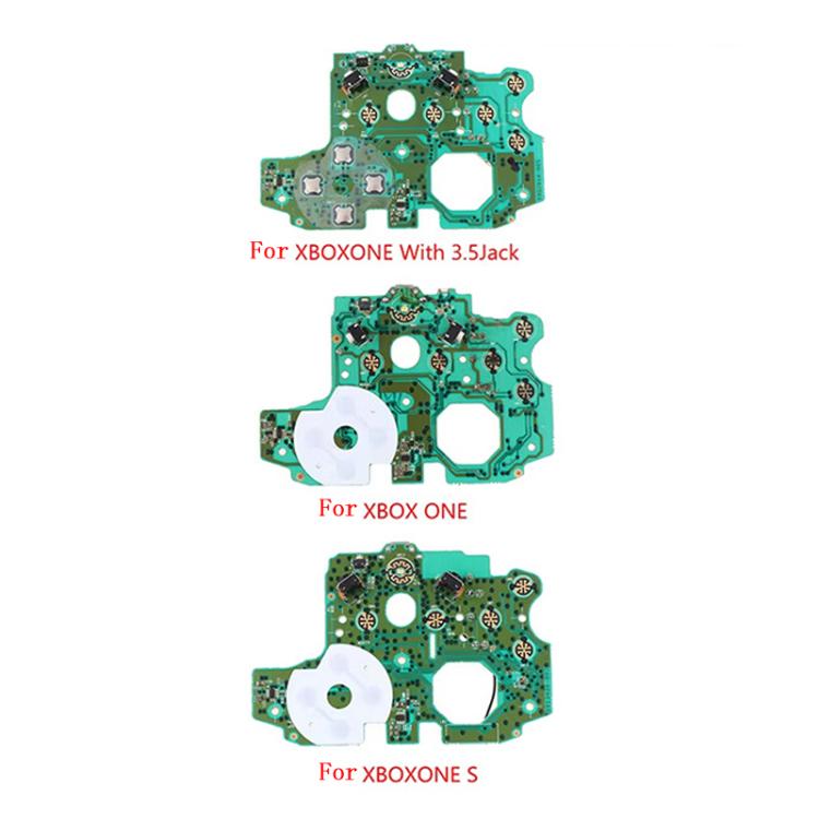 Gamepad Power Supply Panel Controller Key Circuit Board Sub Panel Repair Part, For XBOX One, For XBOX One With 3.5Jack, For XBOX One Slim