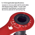 DECKAS DW-018 Aluminum Center Wrench Tool For DUB/TL-FC32/25/24 Multi-Function BB Wrench