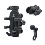 Motorcycle Rearview Mirror Mount Aluminum Alloy Shock-absorbing Mobile Phone Holder, CS-1990B1