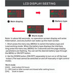 12V 24V Setup-Free Color Screen Luminous Display Solar Controller PV Solar Charge Controller, 10A, 20A, 30A, 40A, 50A, 60A