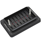One In And One Out 12-Way Fuse Box LED Indicator With Sticker, ZH-1704B2