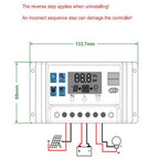 12V 24V 11.1V Solar Controller PV Solar Charge Controller, 10A, 20A, 30A