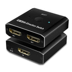PWAY S6203H 8K 60Hz 2 In 1 Out HDMI-Compatible Two-Way Switcher