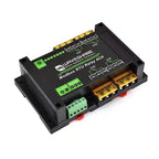 Waveshare Guide-Type 4-Way RS485 High-Current Relay Module, Modbus RTU Protocol, 30461