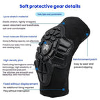 MEROCA Children Balance Bike Cover Roller Skate Bike Protective Set, Kneepads+Elbow Pads, 1pair Elbow Pads, 1pair Kneepads