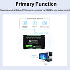 Waveshare Modbus RTU Protocol 8-Ch Latching Relay Module (C) With RS485 Interface, 30460