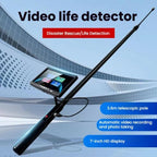 Life Detector Earthquake Coal Mine Fire Rescue Snake Eyes Infrared HD Intelligent Video Inspection Mirror, US Plug, KZX-V6D With Video