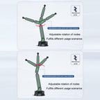 Extended Car Mechanical Arm Telescopic Cell Phone Holder Car Windshield Dashboard Large Suction Cup Navigation Mount
