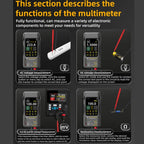 Thermal Imager Multimeter Handheld Touch Screen High Accuracy Thermometer, BSIDE SH7 Standard, BSIDE SH7 Standard+Flexible Coil, BSIDE SH7 Standard+Macro Lens, BSIDE SH7 Standard+Macro Lens+Flexible Coil