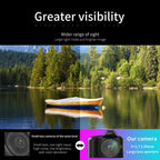 D5 HD WiFi Digital Camera 64MP Dual Camera Night Vision Photography Video DV, Standard White, Standard+Fill Light, Standard+Macro Lens, Standard+Microphone, Standard+Handheld Bracket, Standard+Mic+Light+Lens+Bracket