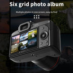 D5 HD WiFi Digital Camera 64MP Dual Camera Night Vision Photography Video DV, Standard White, Standard+Fill Light, Standard+Macro Lens, Standard+Microphone, Standard+Handheld Bracket, Standard+Mic+Light+Lens+Bracket