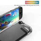 For Nintendo Switch 2 TPU Transparent One-piece Case Anti-Slip Full-Body Protective Cover, TPU One-piece Case