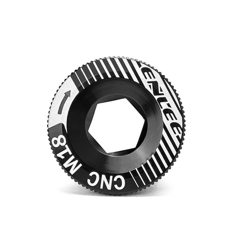 ENLEE Aluminum Bicycle Crank Cover Crank Screws, M18 Black, M18 Red, M18 Blue, M18 Gold, M20 Black, M20 Red, M20 Blue, M20 Gold