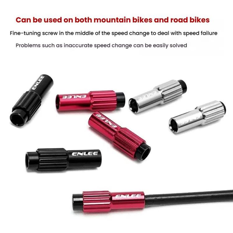 ENLEE Mountain Road Bicycle Shift Center Trim Screws 4mm Cable Brake Cable Adjustment Screw